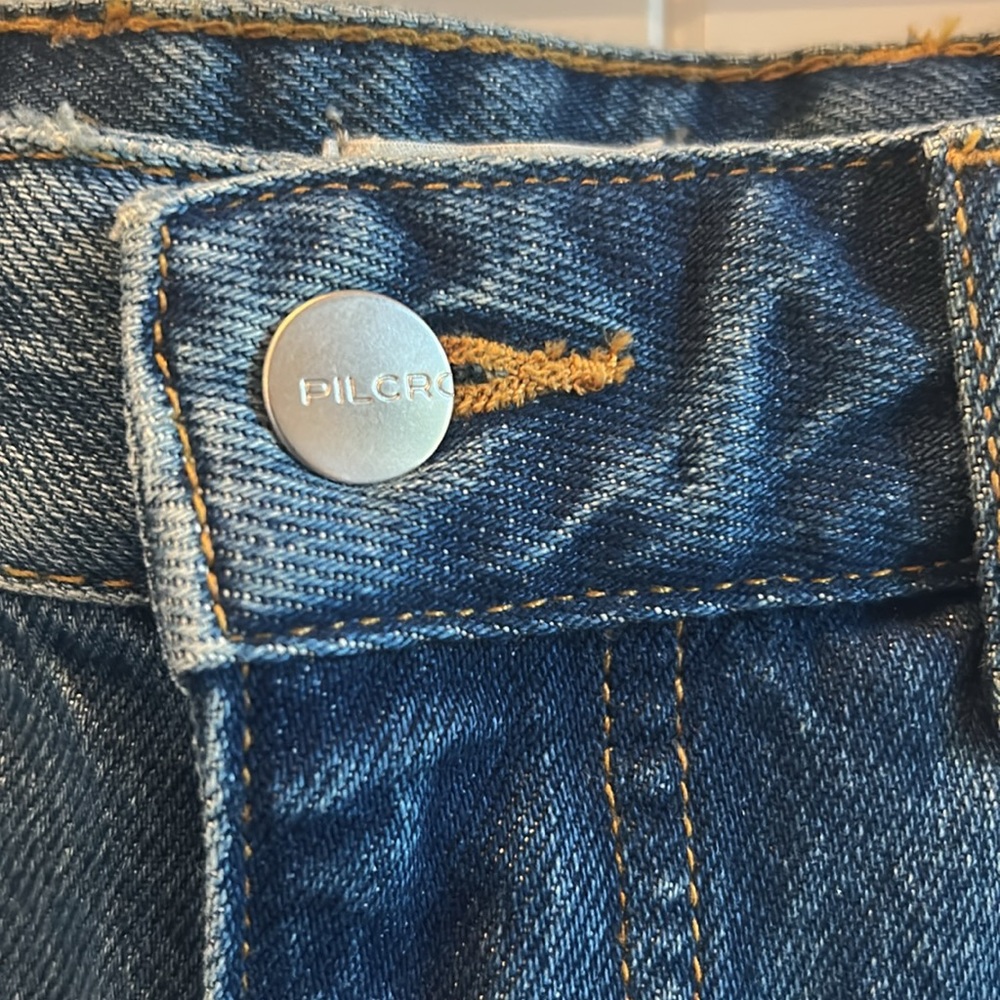 Anthropologie Pilcro denim maxi skirt - Picture 2 of 8